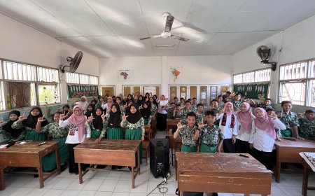 Melatih Jiwa Digital Sejak Dini, SDN GEMURUNG Gelar Digital Studentpreneur