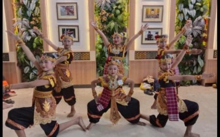 Siswa SD Negeri Candi Raih Juara 1 dan 2 Lomba Tari di Surabaya Food Festival 2025