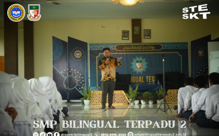 Santri SMP Bilingual Terpadu 2 Ikuti Lokakarya Kepenulisan Wattpad bersama Penulis Wattpad