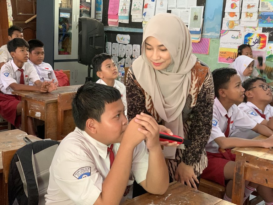 Untuk Tanamkan Jiwa Wirausaha Sejak Dini SDN Sawotratap 2 Gelar Kegiatan “Digital Studentpreneur”