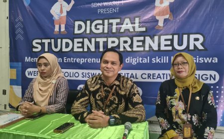 SDN Waru 1 Gelar Digital Studentpreneur, Dorong Kreativitas dan Kemampuan Digital Siswa