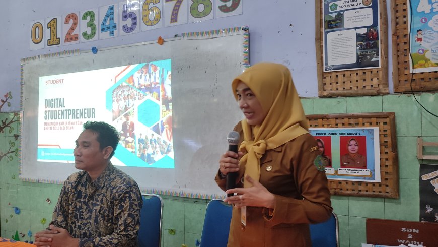 Digital Studentpreneur di SDN Waru 2, Sidoarjo: Membangun Kreativitas dan Jiwa Kewirausahaan Siswa Sejak Dini