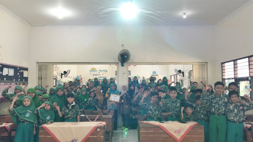 "SDN PEPELEGI 1 Lahirkan Generasi Kreatif Lewat Digital Studentpreneur"