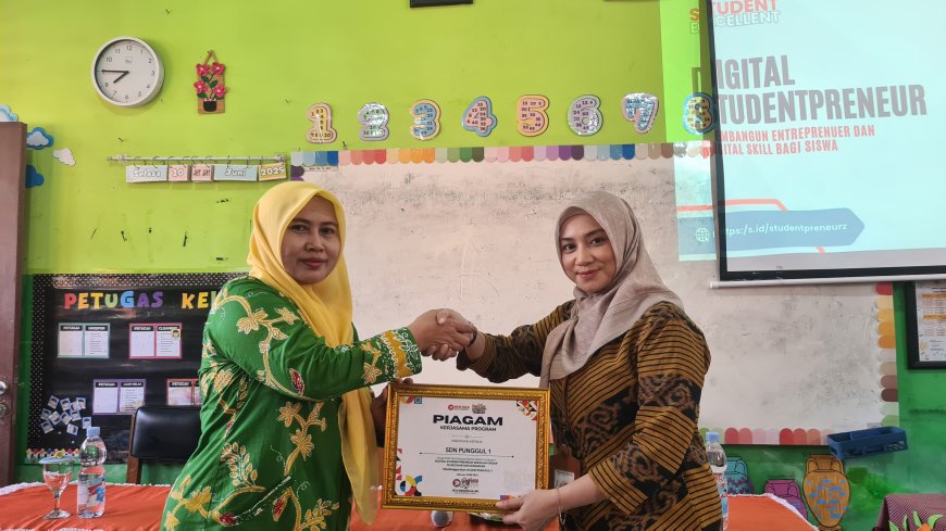 SDN Punggul 1 Gelar Kegiatan Digital Studentpreneur untuk Tingkatkan Literasi Digital Siswa