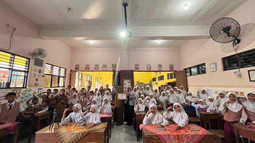 Melek Digital Sejak Dini, SDN TAMBAKSUMUR Gelar Kegiatan Studentpreneur untuk 50 Siswa