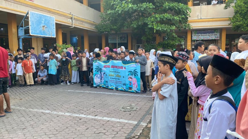 Kegiatan Idul Kurban SDN Sidokare 4 Tanamkan Nilai Keikhlasan dan Berbagi