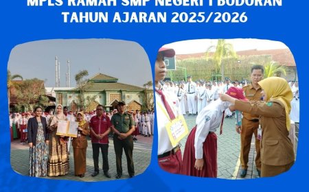 Semarak MPLS SMPN 1 Buduran: MPLS Ramah Mencetak Generasi Berkarakter, Berbudaya, dan Berteknologi
