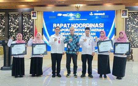 SMP Negeri 1 Krembung Sukses Laporkan Inovasi Sekolah di IID Bidang Pendidikan kabupaten Sidoarjo 2025