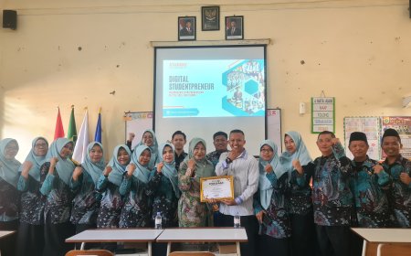 SDN Larangan Gelar Program Digital Studentpreneur, Siswa Antusias Belajar Dunia Digital