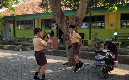 Mengenal Dunia Digital Sejak Dini, Siswa SDN JANTI 2 Antusias Jadi Studentpreneur