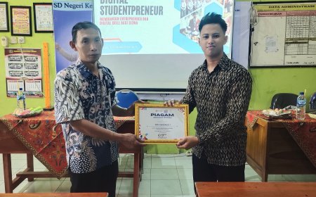 Pelatihan Digital Studentpreneur, SDN Kenongo 1 Tulangan Cetak Generasi Siap Digital