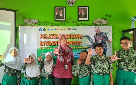 SDN Pangkemiri 2 Dorong Kreativitas Siswa Lewat Program Digital Studentpreneur
