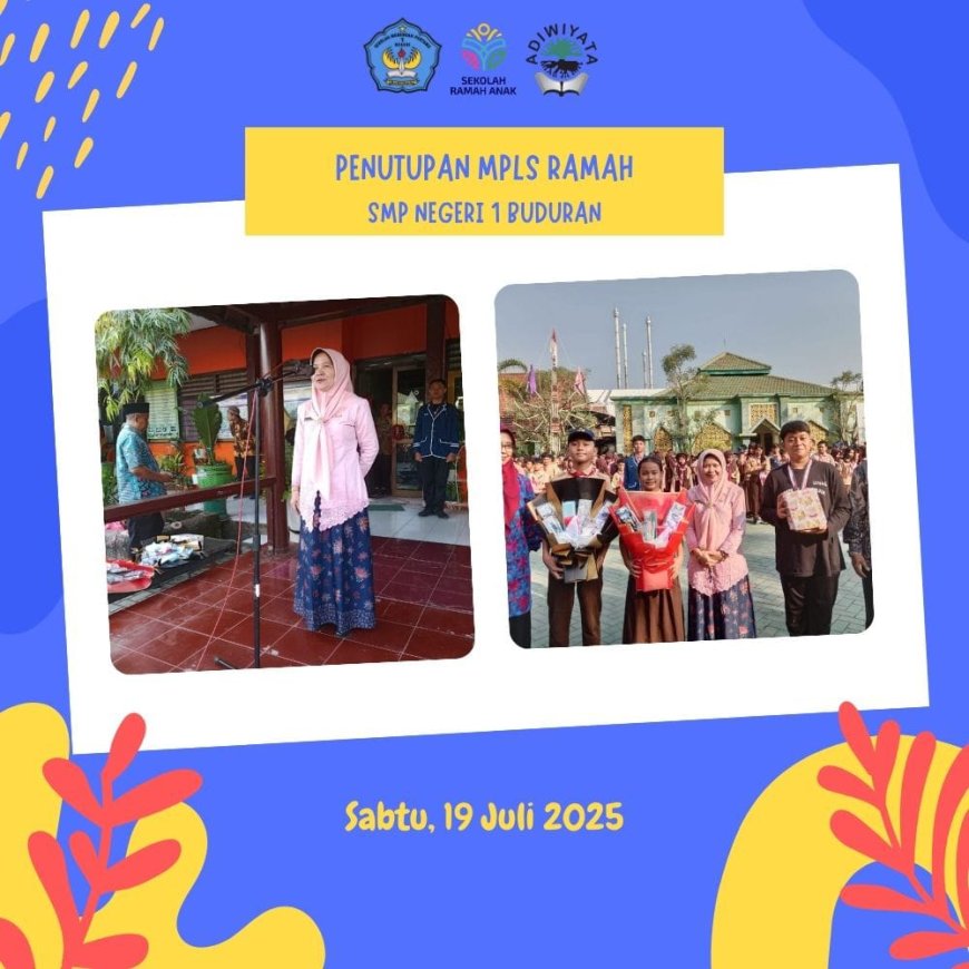 Meriah! Penutupan MPLS SMPN 1 Buduran Dimeriahkan dengan Demonstrasi Ekstrakurikuler.