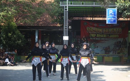 SMPN 1 JABON MENGGEBRAK! UNJUK TALENTA YANG MENGGETARKAN