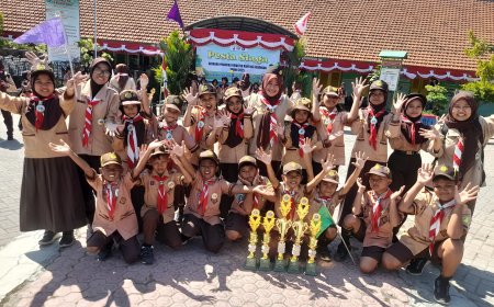 KEBERHASILAN SDN WEDI DI PESTA SIAGA 2025 MENGANTARKAN GOES TO KWARCAB SIDOARJO