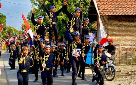 MENGGEMPARKAN! SMPN 1 JABON MEMBAWA KEJUTAN DI LOMBA HUT RI KE-80 TAHUN INI!