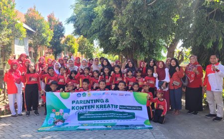 Membangun Kreativitas Anak di Era Digital: Outdoor Learning "Public Speaking & Content Creator Mom and Kids Kabupaten Sidoarjo"