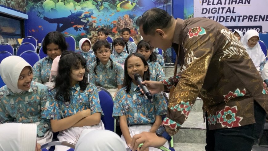 Meningkatkan Jiwa Kewirausahaan Digital Sejak Dini, SD Hangtuah 10 Juanda Gelar Kegiatan Digital Studentpreneur