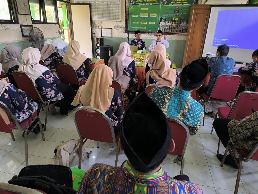 KKG PAI SD Kecamatan Jabon Dorong Guru Menuju Pendidikan Bermutu