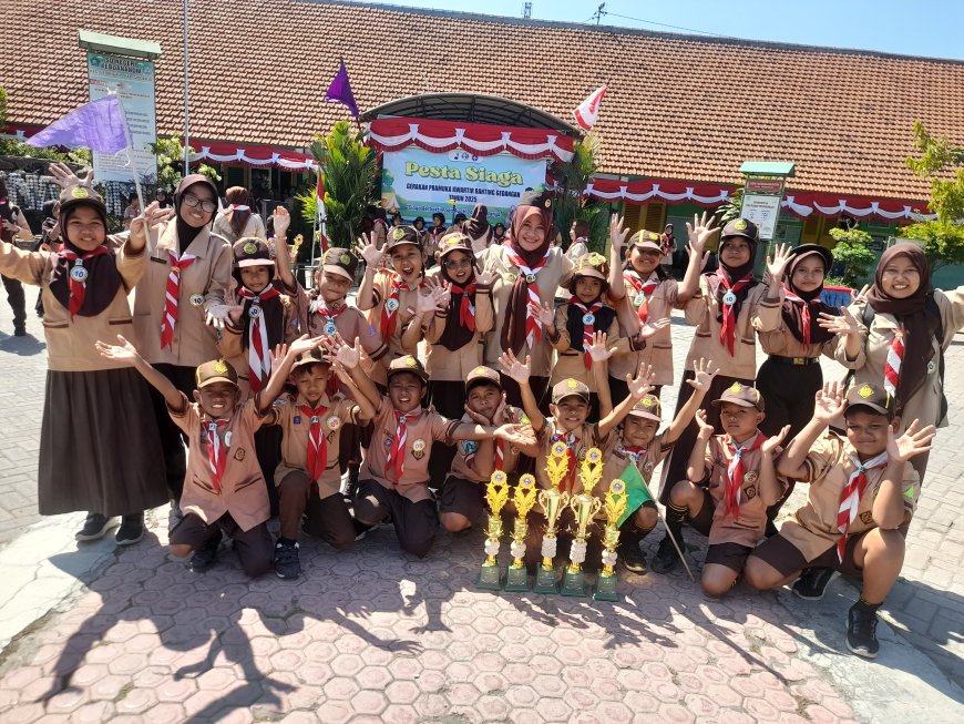 KEBERHASILAN SDN WEDI DI PESTA SIAGA 2025 MENGANTARKAN GOES TO KWARCAB SIDOARJO