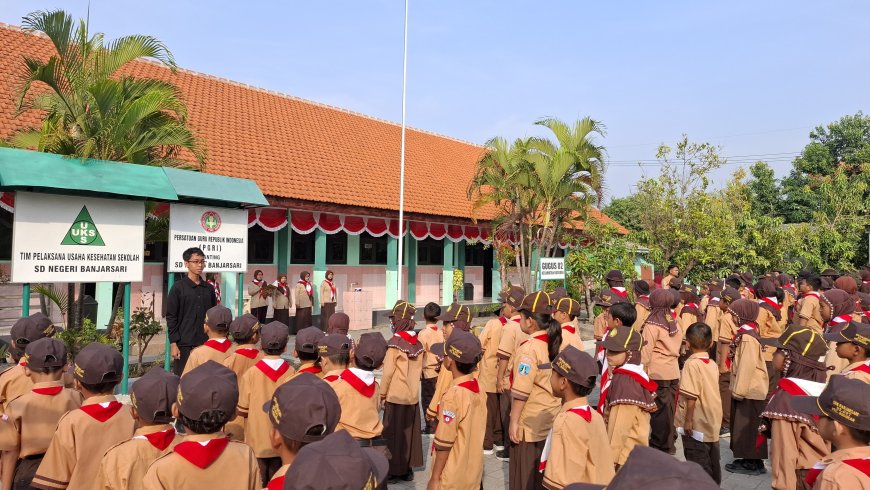 Upacara Peringatan Hari Pramuka Ke-64 dan Lombat HUT RI ke-80 "Guru vs Pokja"