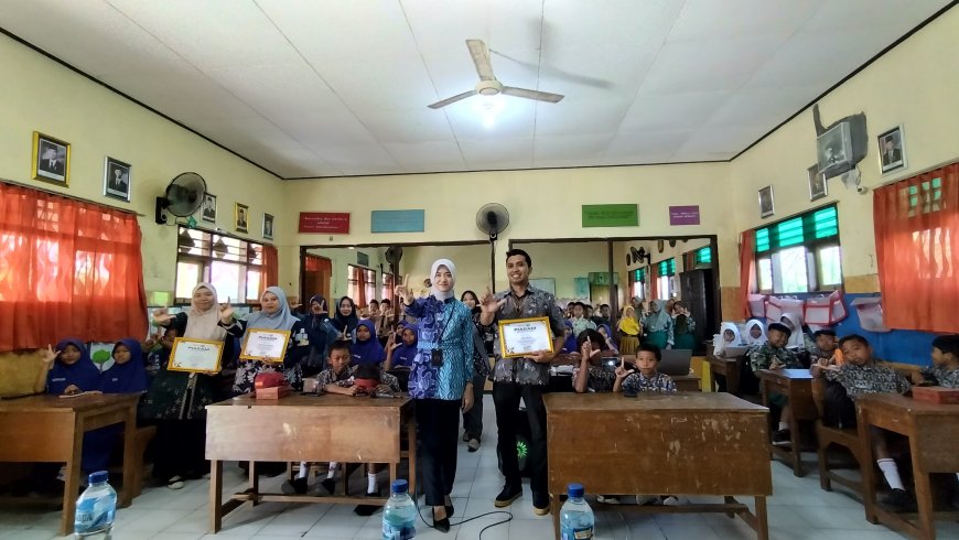 Digital Studentpreneur Hadir di SDN Sentul: Melatih Kreativitas dan Kepercayaan Diri Siswa