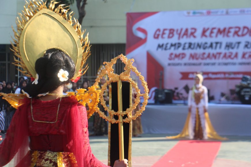 Semarak HUT RI ke-80 di SMP Nusantara Krian: Lomba, Pawai, dan Fashion Show Meriahkan Acara