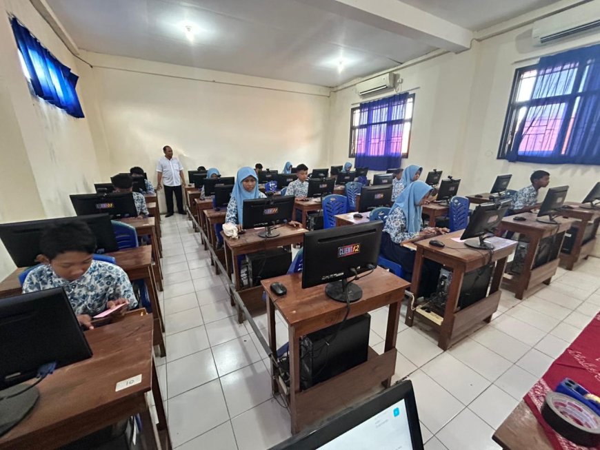 SMP PGRI 7 Sedati Sukses Gelar ANBK 2025