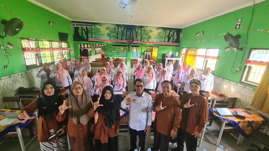 K3S Kecamatan Prambon Berkomitmen untuk Revitalisasi Bahasa Jawa di Pembelajaran Sekolah Dasar