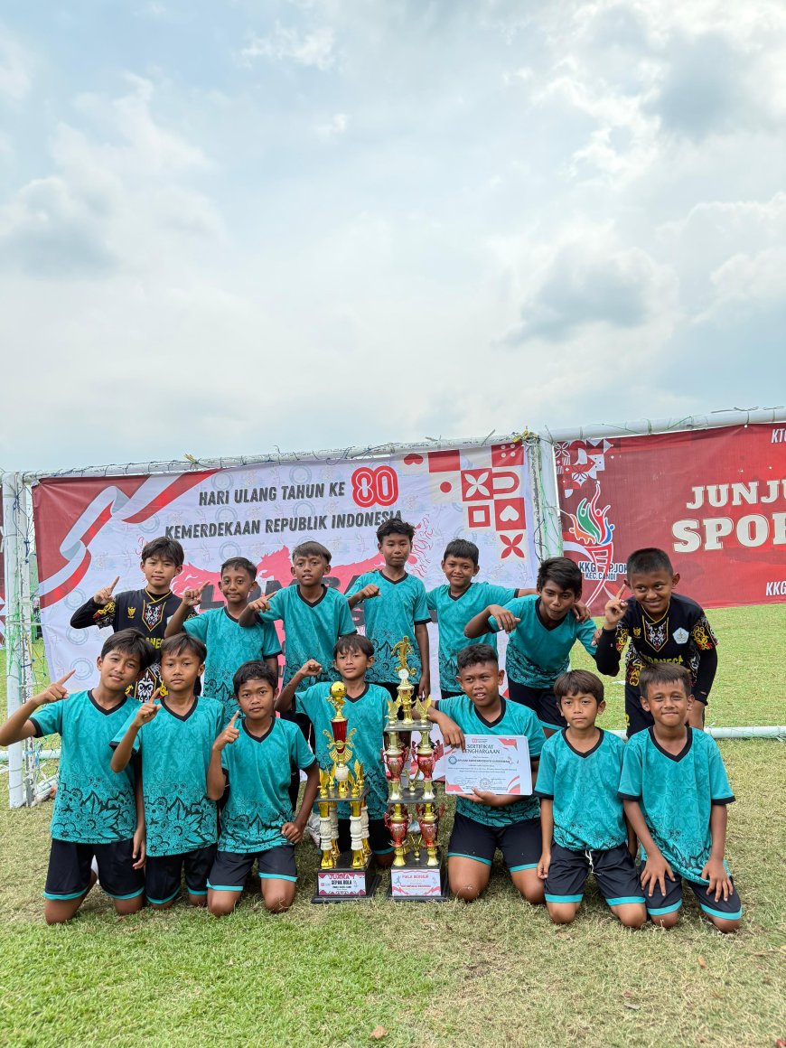 SD Negeri Candi Raih Juara 1 Sepak Bola Tingkat Kecamatan Tahun 2025
