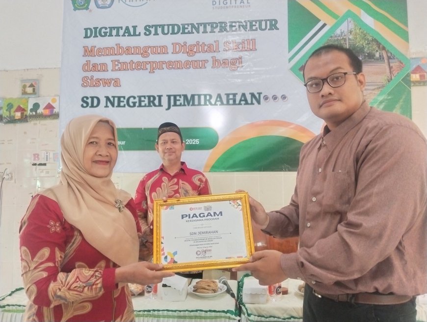 SDN Jemirahan Gelar "Digital Studentpreneur": Bekali Siswa Keterampilan Era Digital