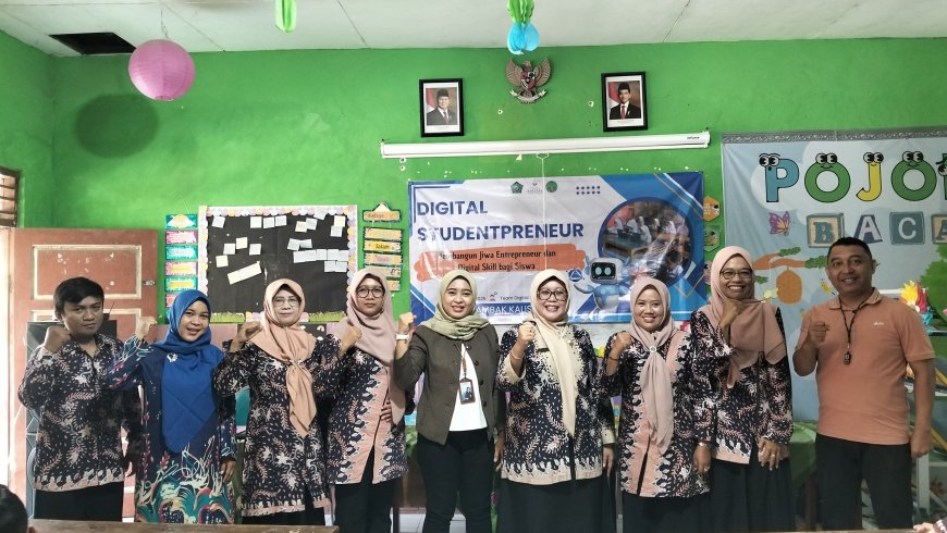 Digital Studentpreneur Hadir di SDN Tambak Kalisogo 2, Bekali Siswa dengan Literasi Digital dan Jiwa Kreatif