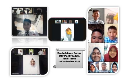 Pelaksanaan Pembelajaran Daring SMP PGRI 7 Sedati:  Menjaga Keberlangsungan Pendidikan dan Keamanan Peserta Didik