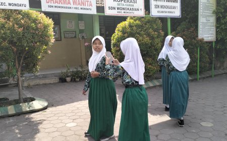 Kreatif & Percaya Diri! Digital Studentpreneur SDN Wonokasian 1