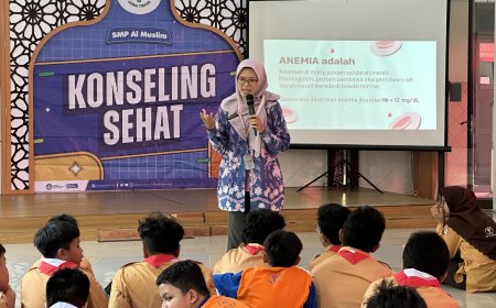 SMP Al Muslim Jatim Gelar Konseling Kesehatan, Dorong Siswa Peduli Kesehatan Diri dan Generasi Berprestasi