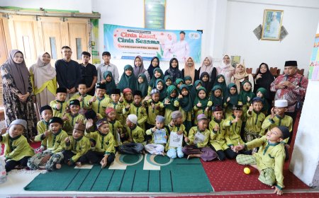 Social Journey Kelas IX “Cinta Rasul, Cinta Sesama”