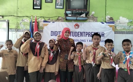 SDN Watugolong 1 Gelar Program Digital Studentpreneur untuk Siswa Kelas Tinggi