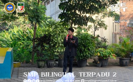 Pekan Kokurikuler SMP Bilingual Terpadu 2 Resmi Dibuka, Gus Ulil Tekankan Disiplin dan Kolaborasi Ilmu