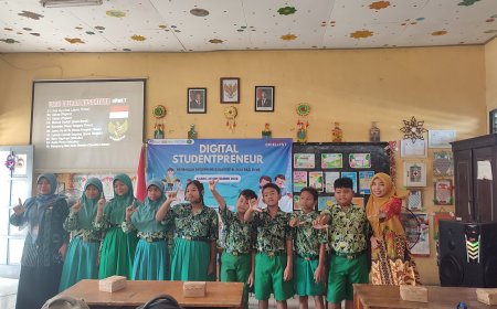SDN Lemujut Sidoarjo Gelar Kegiatan Digital Studentpreneur Jadikan Siswa Siswi Hebat Sejak Dini