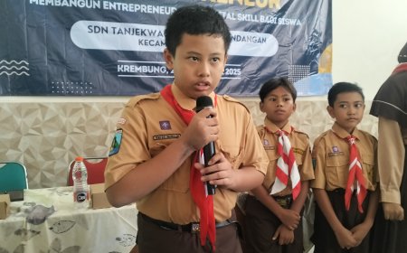 Asah Keberanian Melalui Digital Studentpreneur, Siswa SDN Tanjekwagir dan Kandangan Unjuk Gigi di Public Speaking
