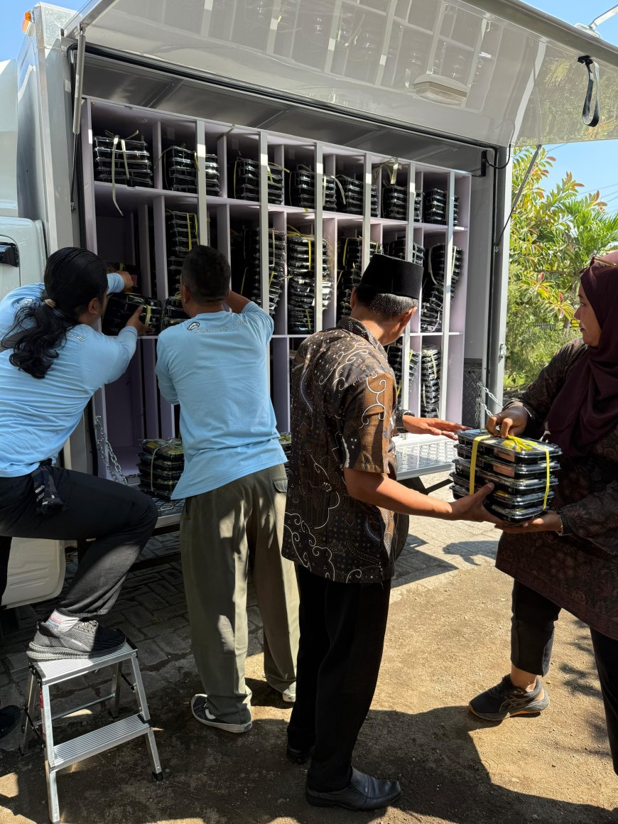 SDN Banjarsari Laksanakan Makan Bergizi Gratis (MBG) Perdana