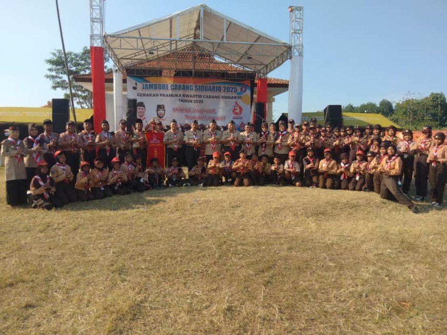 Kontingen Krembung Raih Prestasi di Jambore Cabang Sidoarjo 2025