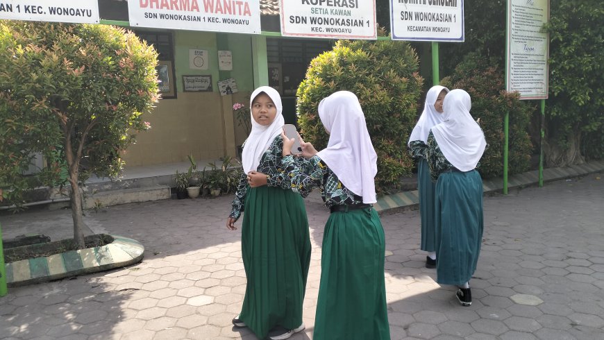 Kreatif & Percaya Diri! Digital Studentpreneur SDN Wonokasian 1