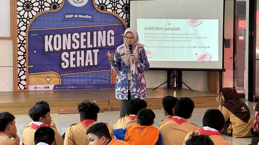 SMP Al Muslim Jatim Gelar Konseling Kesehatan, Dorong Siswa Peduli Kesehatan Diri dan Generasi Berprestasi