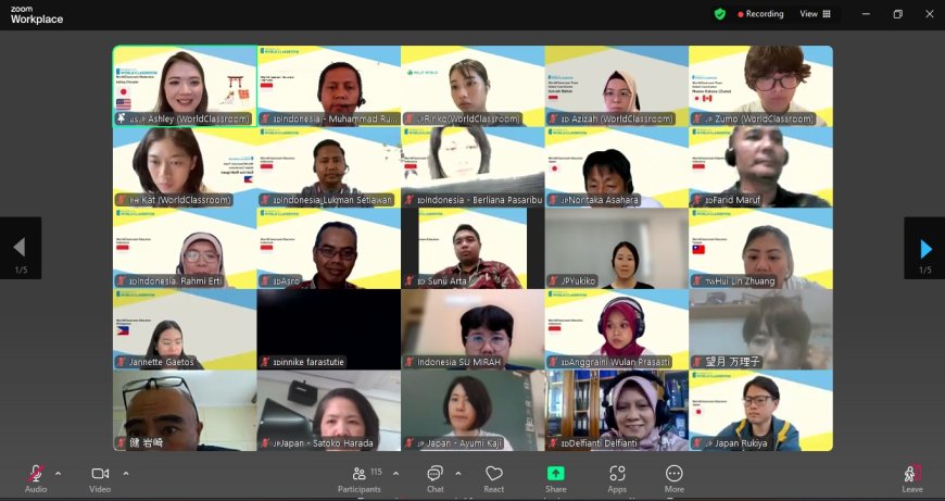 Bersejarah! Hadiri Forum Dunia, Guru SMP DAFI Sidoarjo Optimalkan Peran dan Kerja Sama Internasional Antar Sekolah Berbagai Negara
