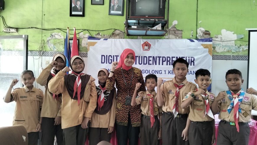 SDN Watugolong 1 Gelar Program Digital Studentpreneur untuk Siswa Kelas Tinggi