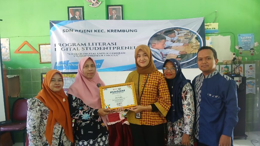 Digital Studentpreneur SDN Rejeni Tumbuhkan Kreativitas Digital Siswa Sekolah Dasar
