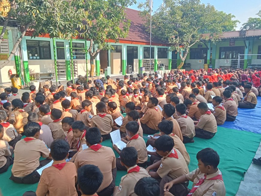 ISTIGHOSAH RUTIN JUM’AT LEGI DI SD NEGERI CANDI