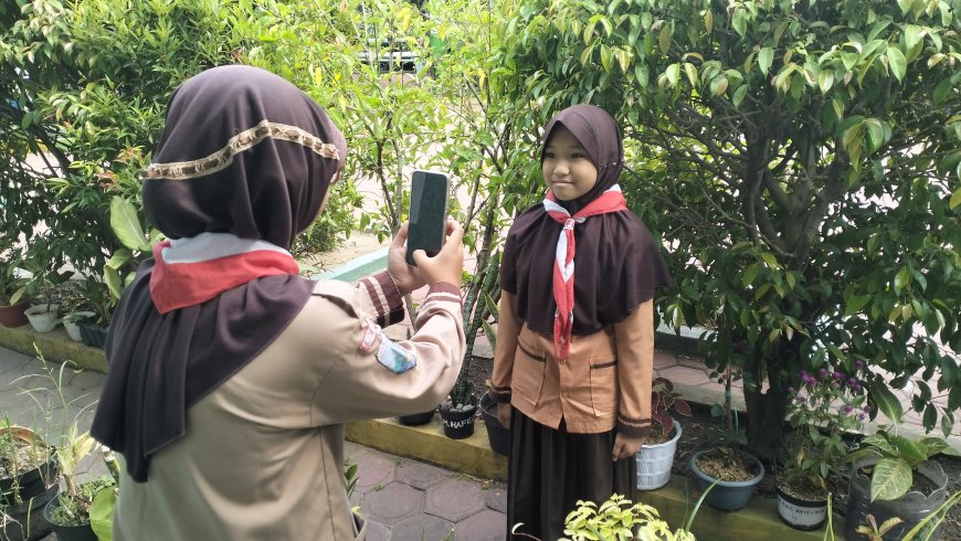 SDN Ploso Cetak Calon Content Creator Muda Lewat Digital Studentpreneur