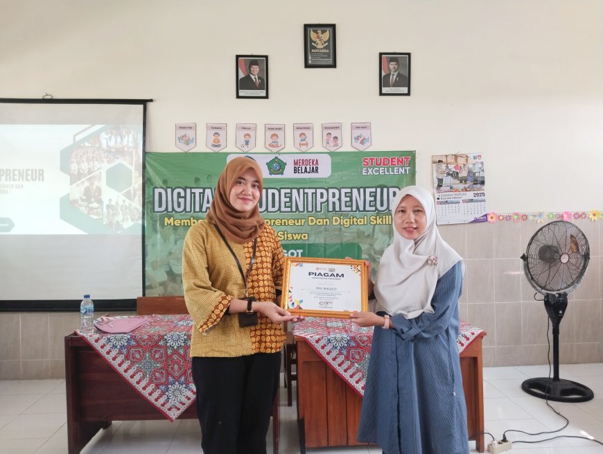 Siswa SDN Jenggot, SDN Kedungrawan 1 & 2 Ikuti Kegiatan Digital Studentpreneur